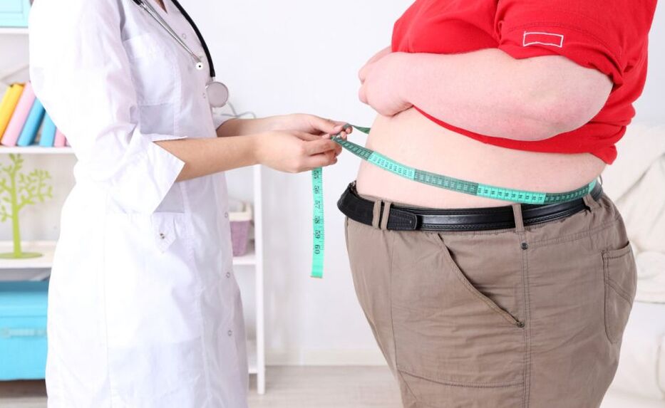 Bendra 2 tipo diabeto vystymosi priežastis yra pilvo nutukimas